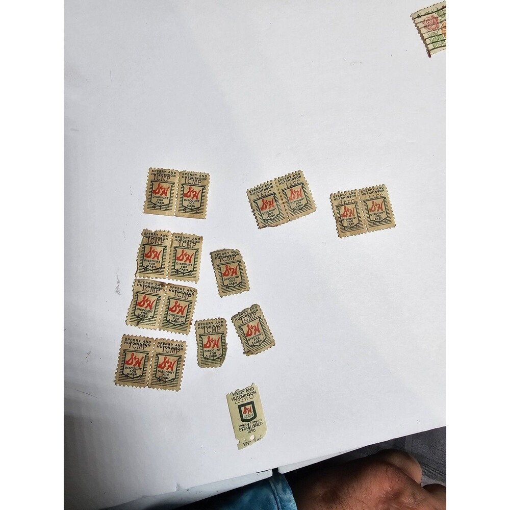 VINTAGE Coupon Stamp Lot S & H Coupons Green Stamps King Korn Stamps